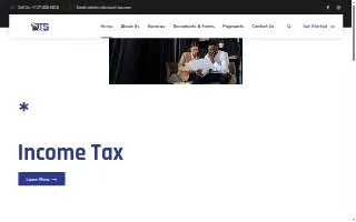 Discount Tax Service website