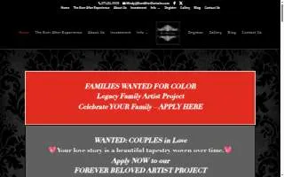 Ever After Portraits website