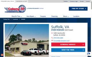 Colony Tire and Service of Suffolk