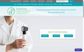 Pariser Dermatology Specialists, LTD of Suffolk