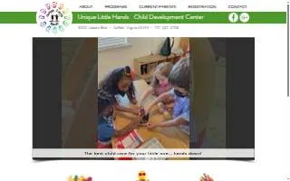 Unique Little Hands website