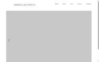 Hedrick Architects website