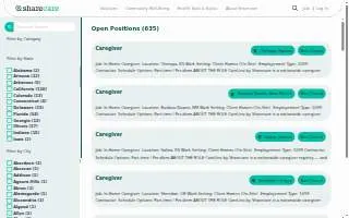 ShareCare with Love website