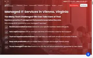 BASE Solutions LLC - Vienna Managed IT Services Company website