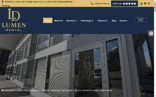 Lumen Dental of Tysons Corner website