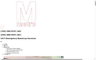Metro Windows and Glass Repair LLC of Tysons