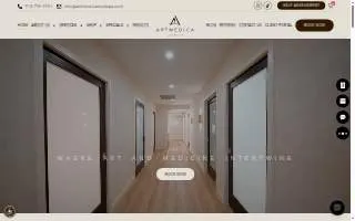 Artmedica Aesthetics website