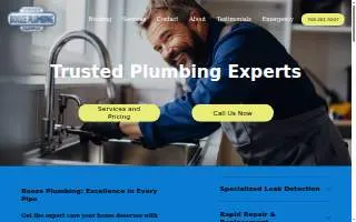 Booze Plumbing website