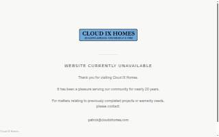 Cloud IX Homes, LLC