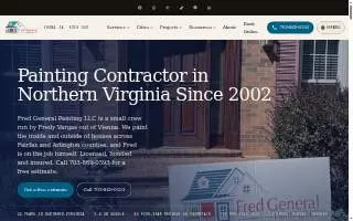 Fred General Painting, LLC. website