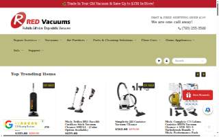 Red Vacuums