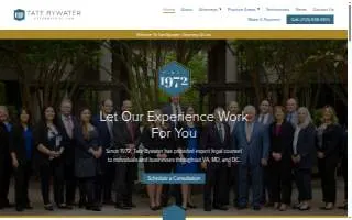 Tate Bywater, Attorneys website