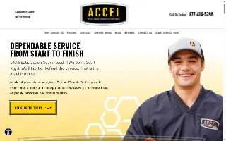 Accel Pest & Termite Control of Canton website