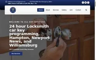 All Day Services of Virginia Beach website