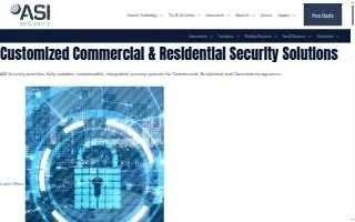 ASI Security of Virginia Beach website