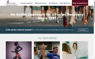 Atlantic Physical Therapy of Virginia Beach website