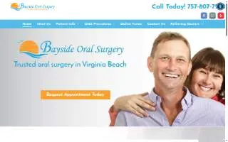Bayside Oral Surgery website
