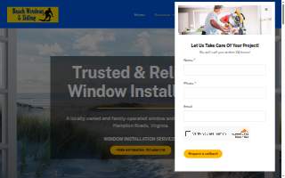 Beach Windows, Inc. website