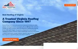 Best Roofing Of Virginia website
