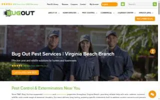 Bug Out of Virginia Beach website