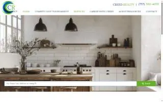 Creed Realty website