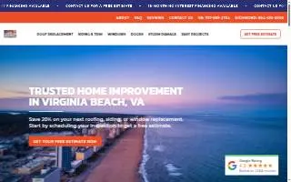 Custom Home Improvement & Repairs of Hampton Roads website