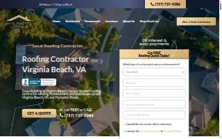 Domi Roofing website