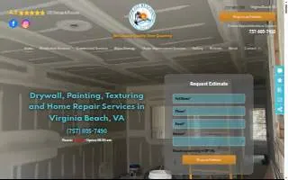 East Beach Drywall and Texture website