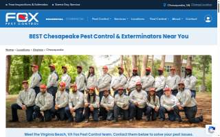 Fox Pest Control Chesapeake