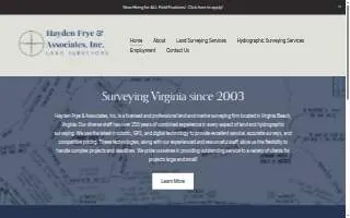 Hayden Frye & Associates website