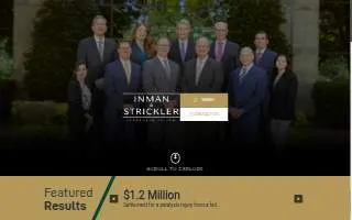 Inman & Strickler PLC website