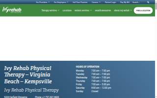 Ivy Rehab Physical Therapy of Virginia Beach