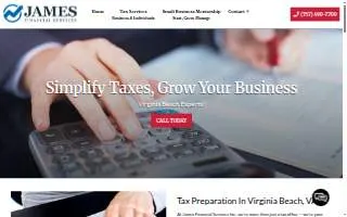 James Financial Services Inc website