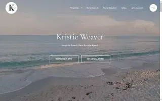 Kristie Weaver Real Estate- SERHANT REALTOR® website