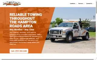 Metro Towing Company, INC website