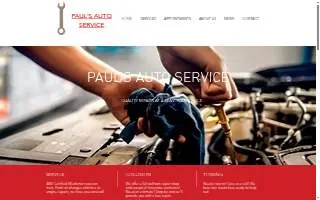 Paul's Auto Service of Virginia Beach website