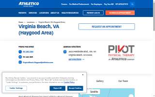 Pivot PT - Virginia Beach (Haygood Area), an Athletico company