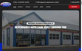 Protime Automotive website