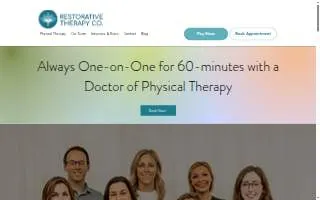 Restorative Therapy Co. website