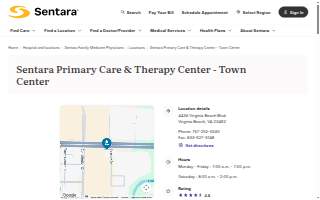 Sentara Primary Care & Therapy Center of Virginia Beach