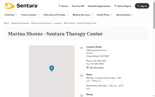 Sentara Therapy Center - Marina Shores