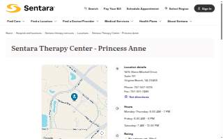 Sentara Therapy Center - Princess Anne