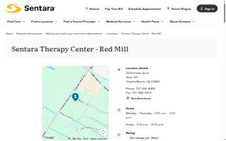Sentara Therapy Center - Red Mill