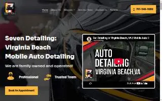 Seven Detailing website