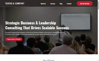 Tanyag & Company website