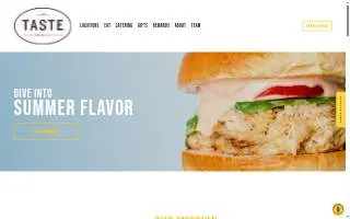 Taste of Virginia Beach website