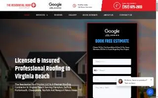 The Residential Roof Doctor, LLC website