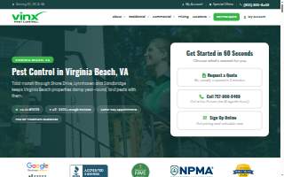 Vinx Pest Control - Virginia Beach
