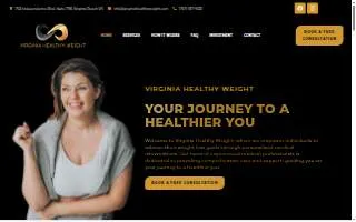 Virginia Healthy Weight website