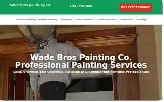 Wade Brothers Painting Co. website